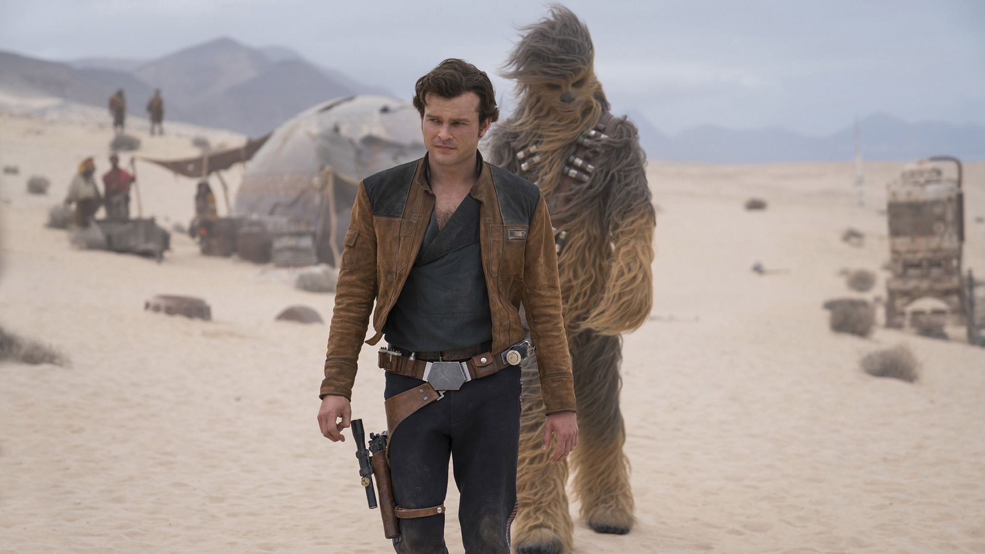 Han Solo and Chewbacca