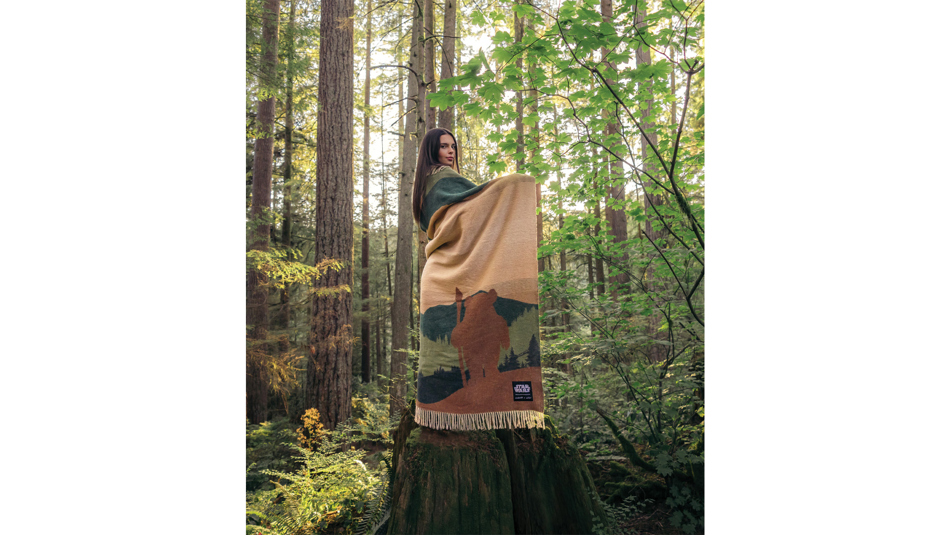 Endor themed blanket