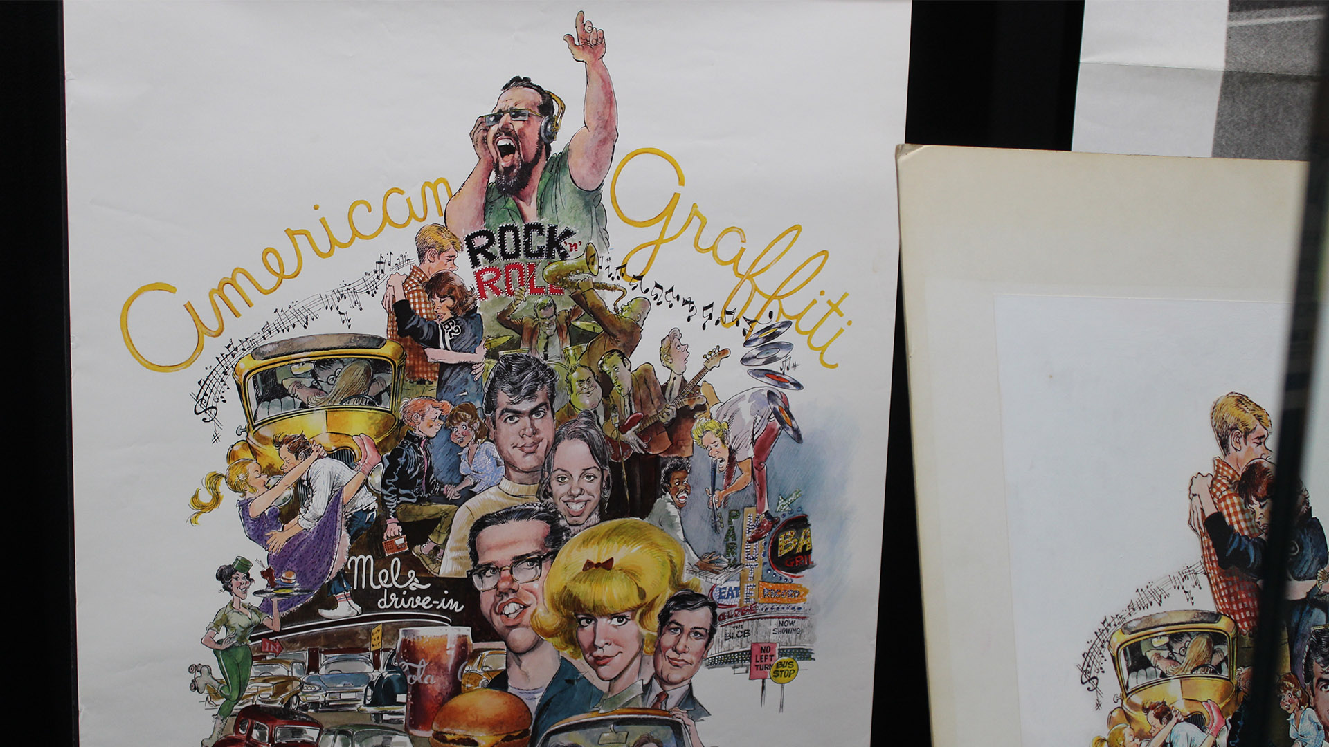 American Graffiti original poster design