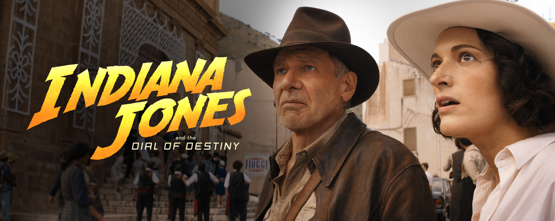 Indiana Jones and the Dial of Destiny logo and final frame