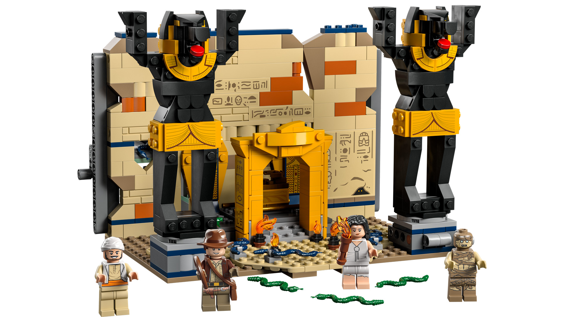 “Escape from the Lost Tomb" LEGO Indiana Jones set with characters