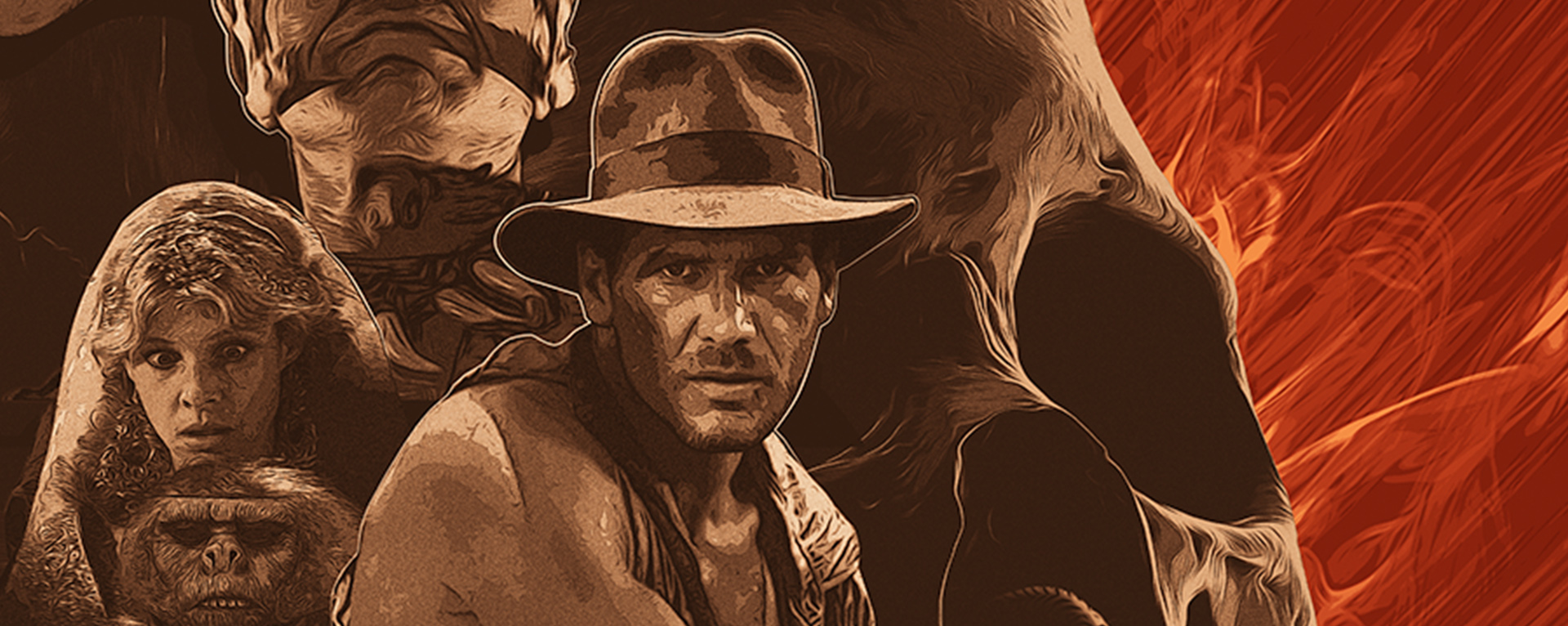 Temple of Doom Poster Detail