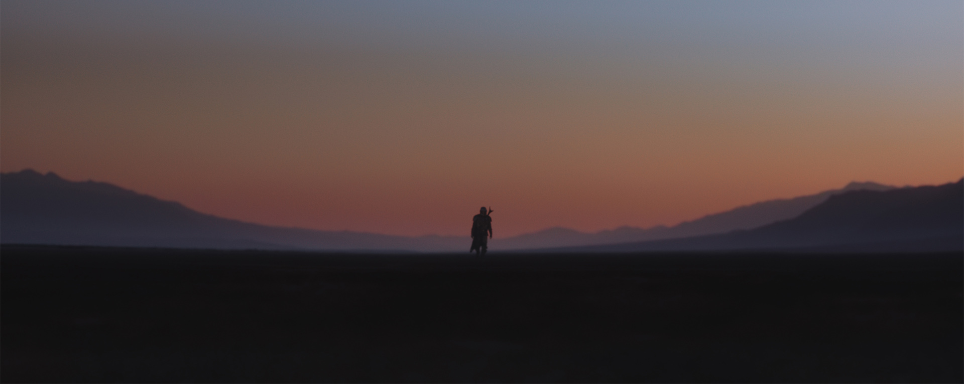 The Mandalorian at dusk