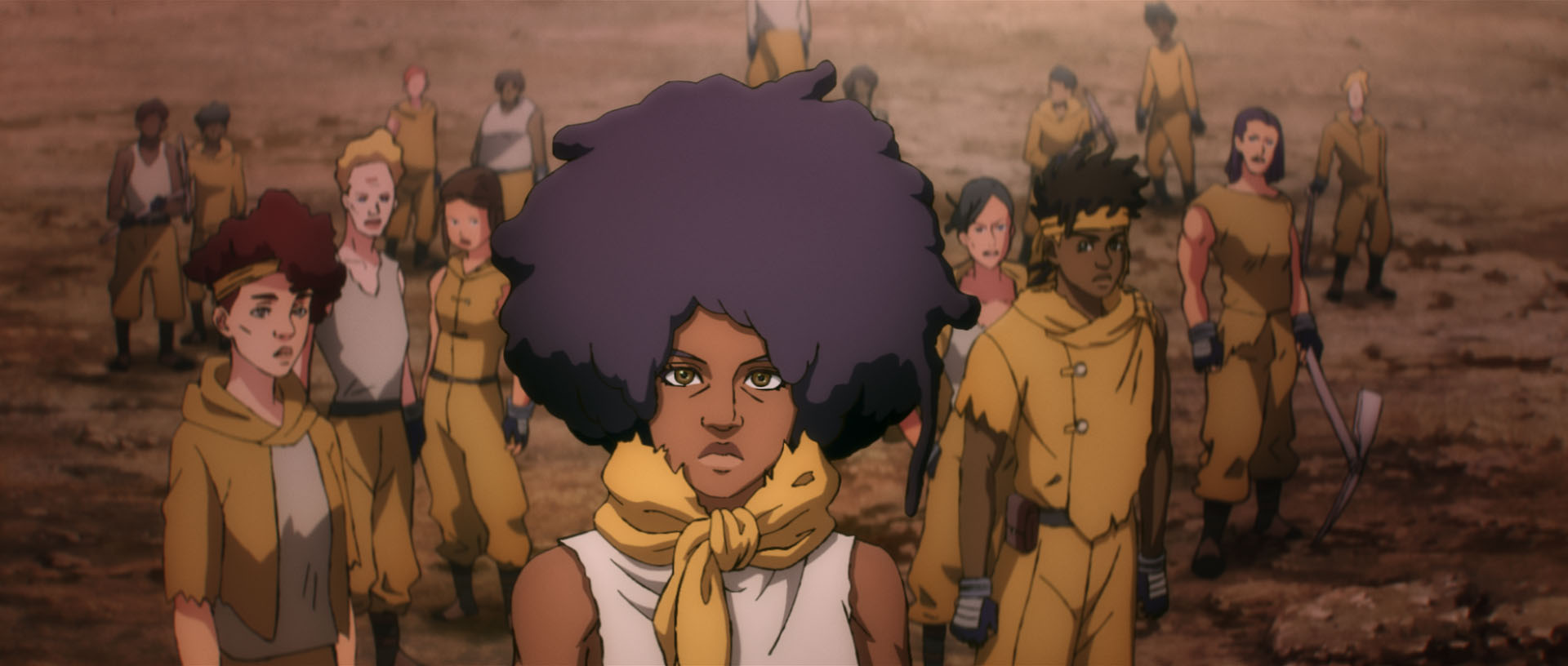Prisoners in "The Pit"